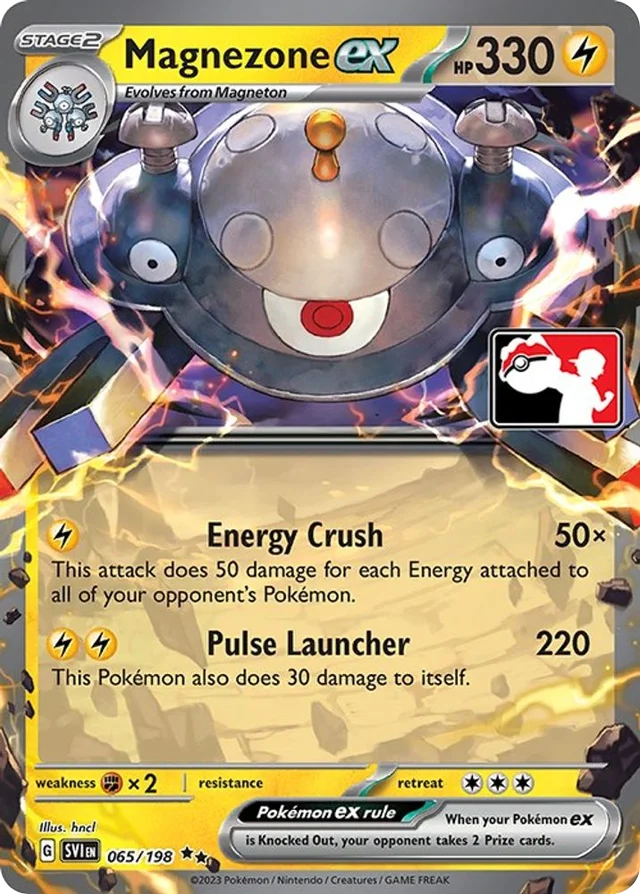 Magnezone ex 6/163 from Play! Pokémon Prize Pack Series Three