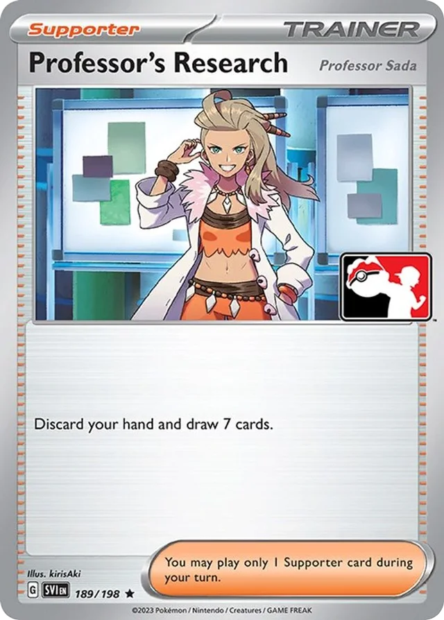 Professor's Research 32/163 from Play! Pokémon Prize Pack Series Three