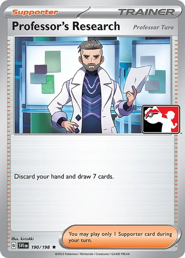 Professor's Research 33/163 from Play! Pokémon Prize Pack Series Three
