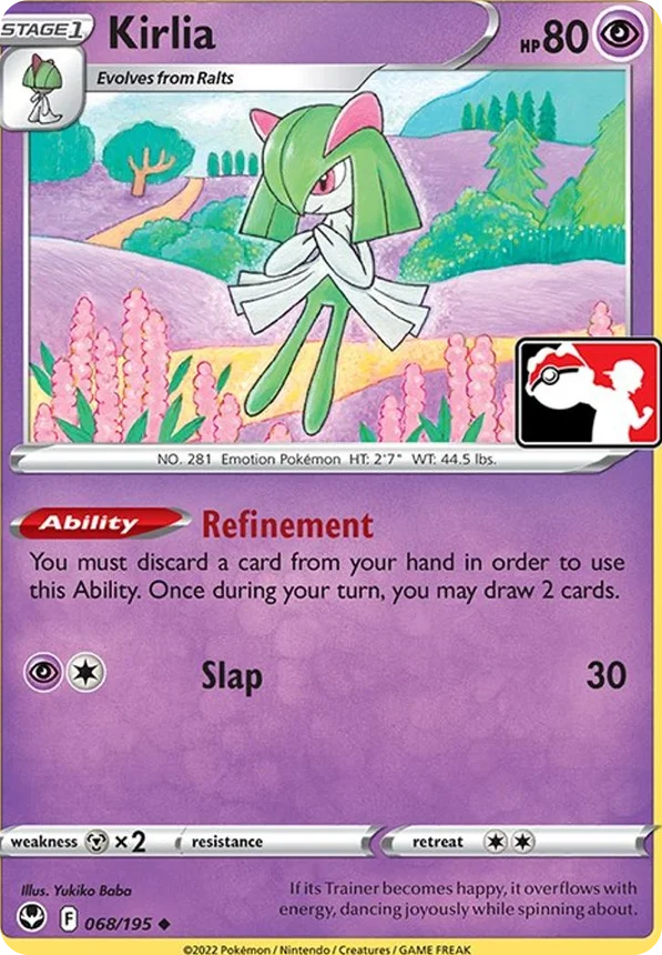 Kirlia 59/163 from Play! Pokémon Prize Pack Series Three