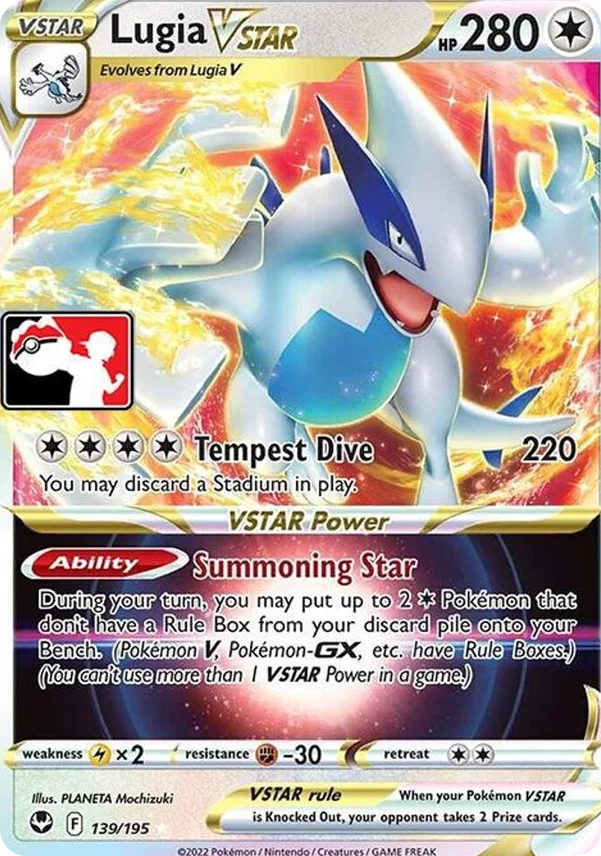Lugia VSTAR 66/163 from Play! Pokémon Prize Pack Series Three