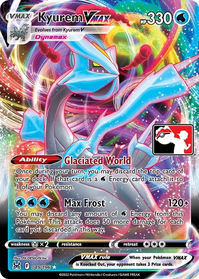 Kyurem VMAX 76/163 from Play! Pokémon Prize Pack Series Three