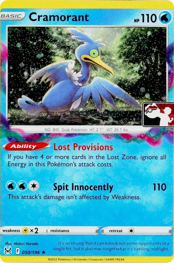 Cramorant 77/163 from Play! Pokémon Prize Pack Series Three