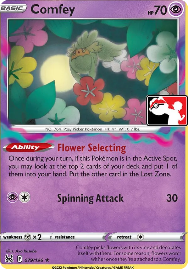 Comfey 83/163 from Play! Pokémon Prize Pack Series Three
