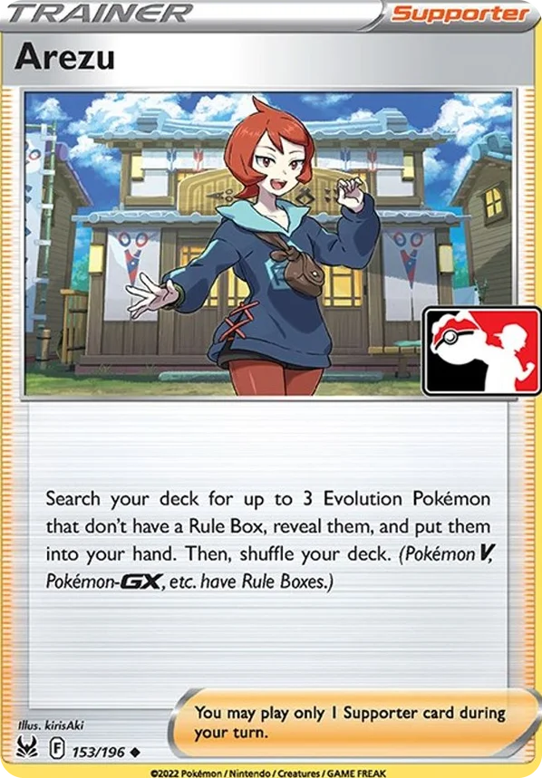 Arezu 96/163 from Play! Pokémon Prize Pack Series Three