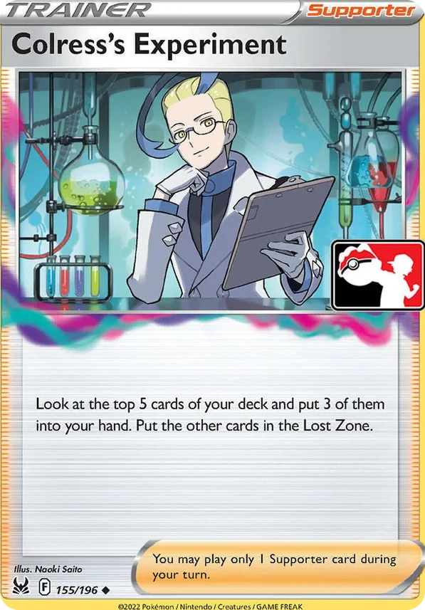 Colress's Experiment 97/163 from Play! Pokémon Prize Pack Series Three