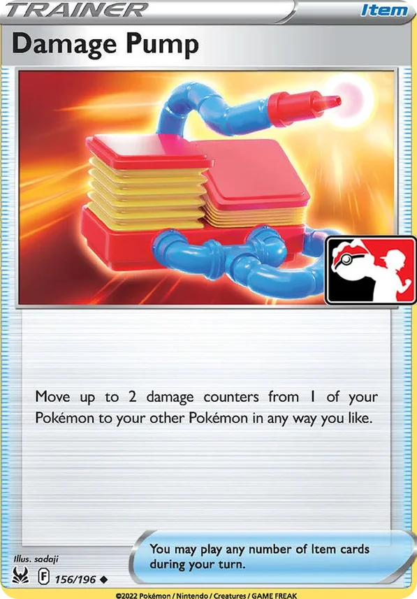 Damage Pump 98/163 from Play! Pokémon Prize Pack Series Three