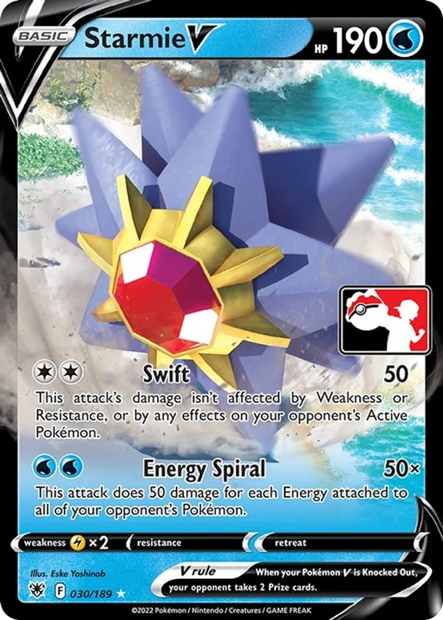 Starmie V 107/163 from Play! Pokémon Prize Pack Series Three