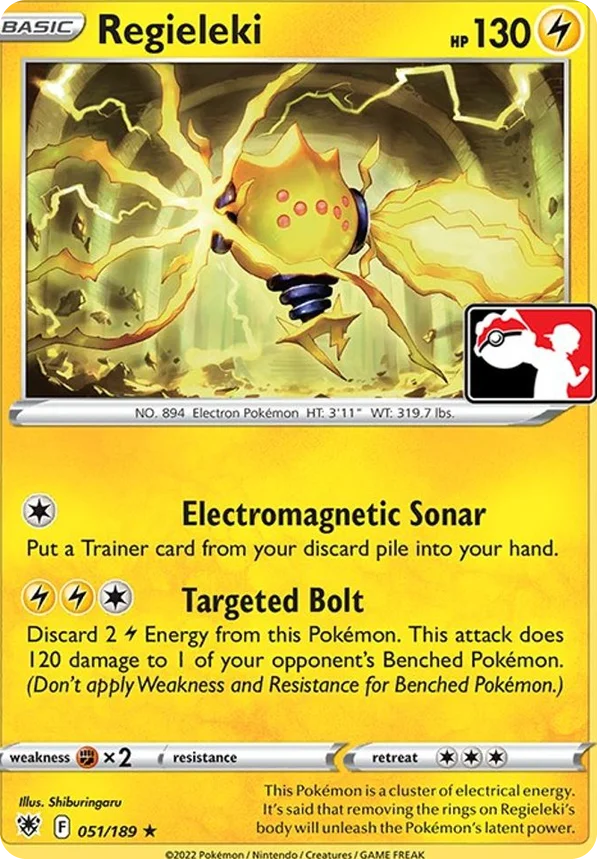 Regieleki 113/163 from Play! Pokémon Prize Pack Series Three
