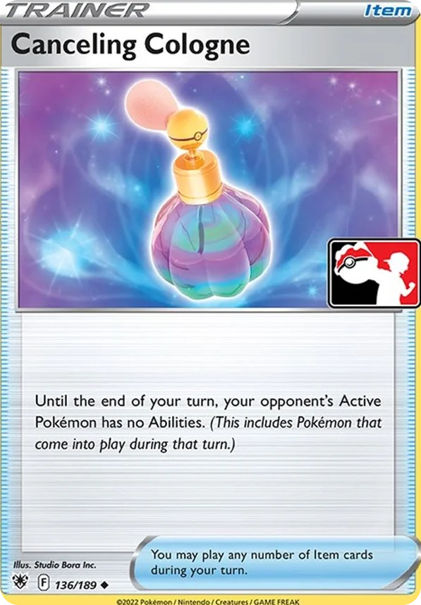 Canceling Cologne 123/163 from Play! Pokémon Prize Pack Series Three