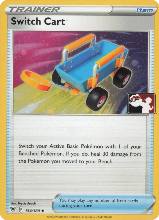 Switch Cart 134/163 from Play! Pokémon Prize Pack Series Three