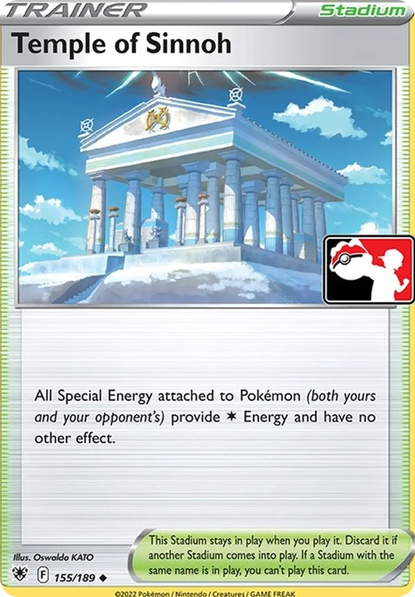 Temple of Sinnoh 135/163 from Play! Pokémon Prize Pack Series Three