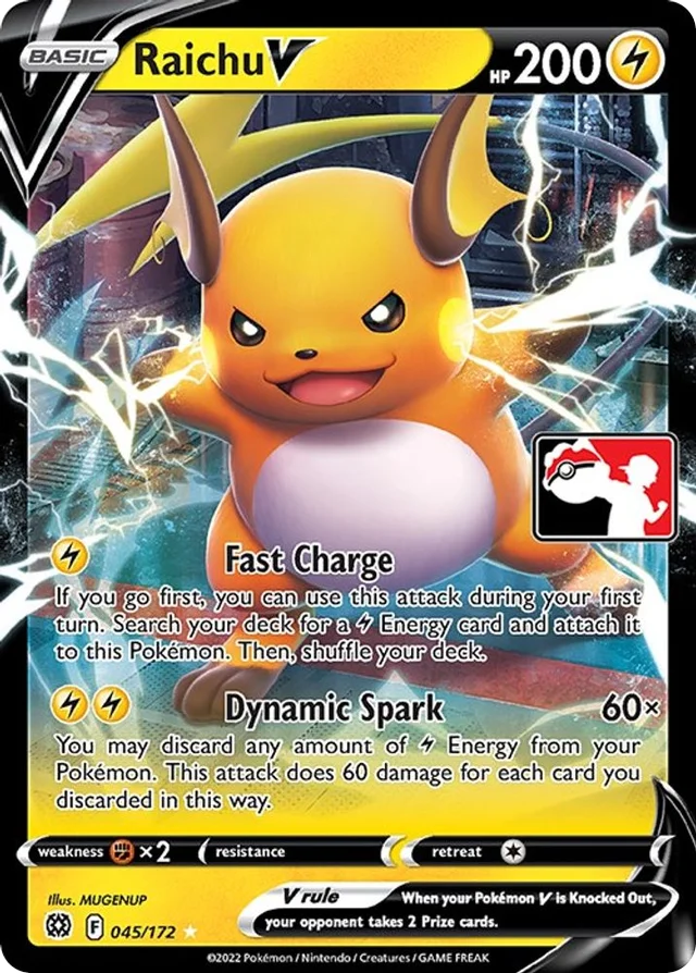 Raichu V 149/163 from Play! Pokémon Prize Pack Series Three
