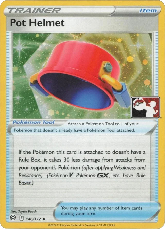 Pot Helmet 161/163 from Play! Pokémon Prize Pack Series Three