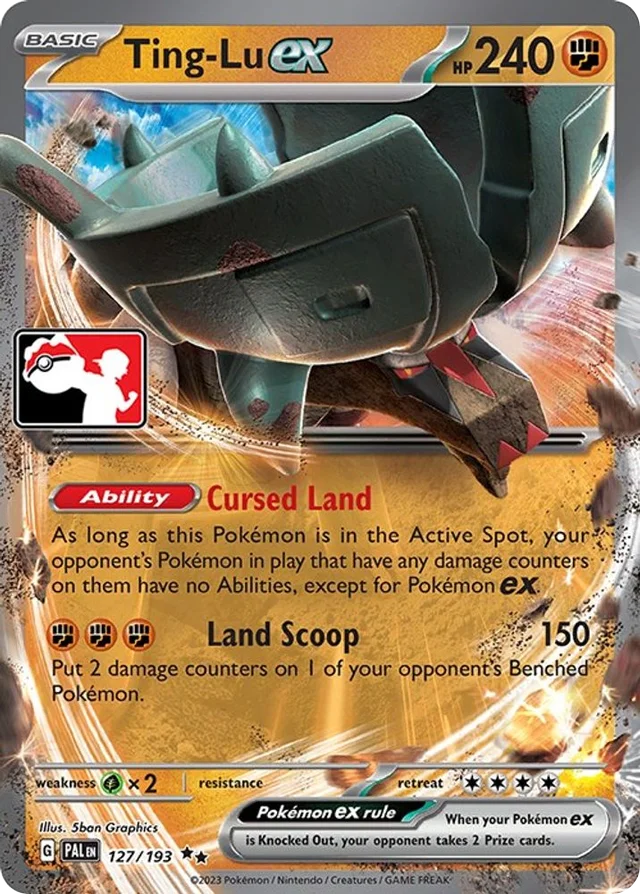 Ting-Lu ex 17/86 from Play! Pokémon Prize Pack Series Four