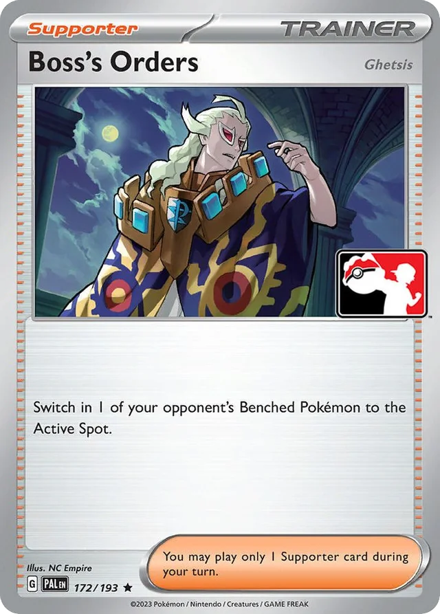 Boss's Orders 22/86 from Play! Pokémon Prize Pack Series Four