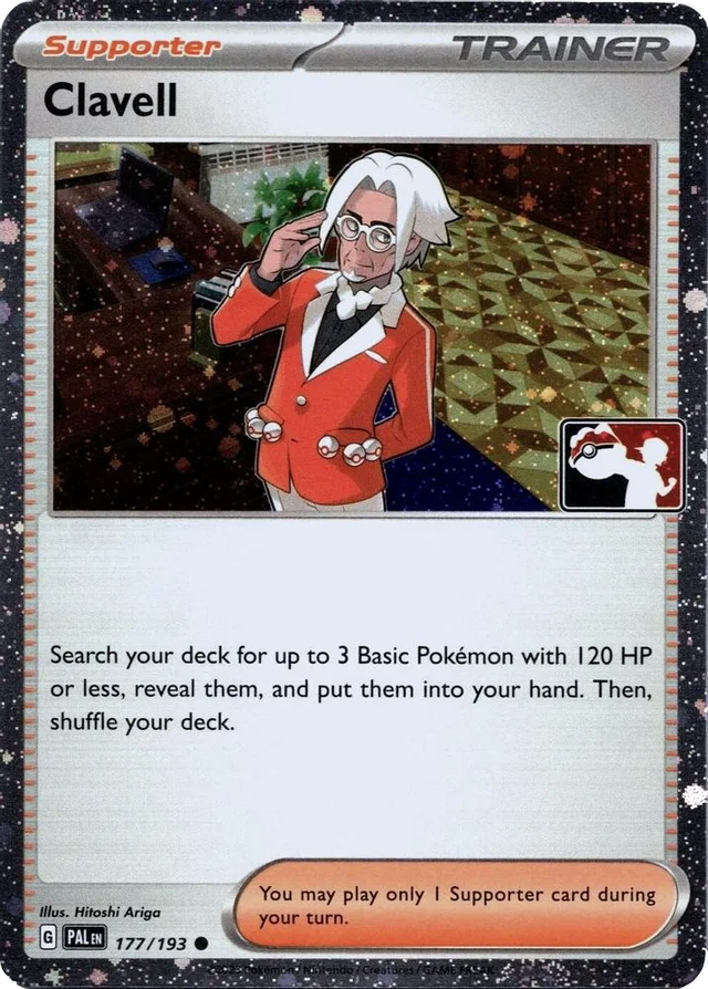 Clavell 24/86 from Play! Pokémon Prize Pack Series Four