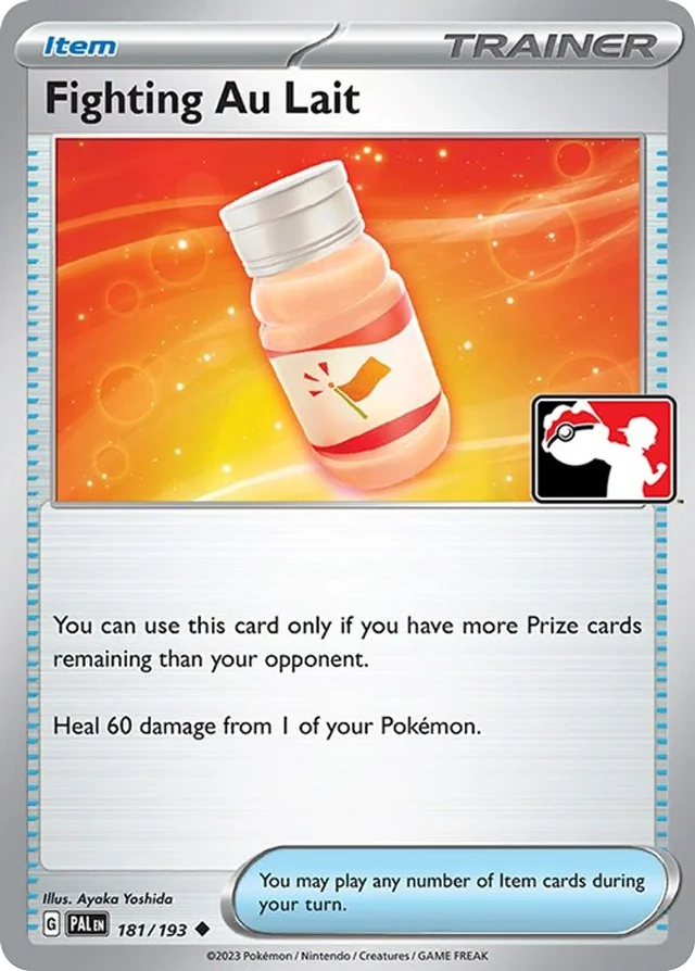 Fighting Au Lait 25/86 from Play! Pokémon Prize Pack Series Four