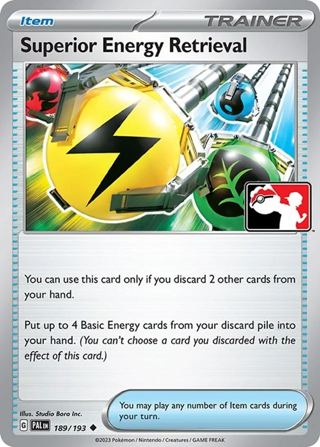 Superior Energy Retrieval 28/86 from Play! Pokémon Prize Pack Series Four