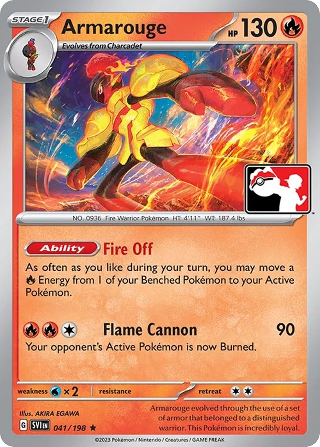 Armarouge 32/86 from Play! Pokémon Prize Pack Series Four