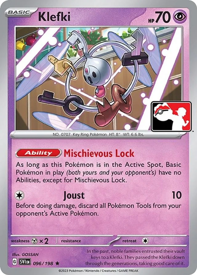Klefki 37/86 from Play! Pokémon Prize Pack Series Four
