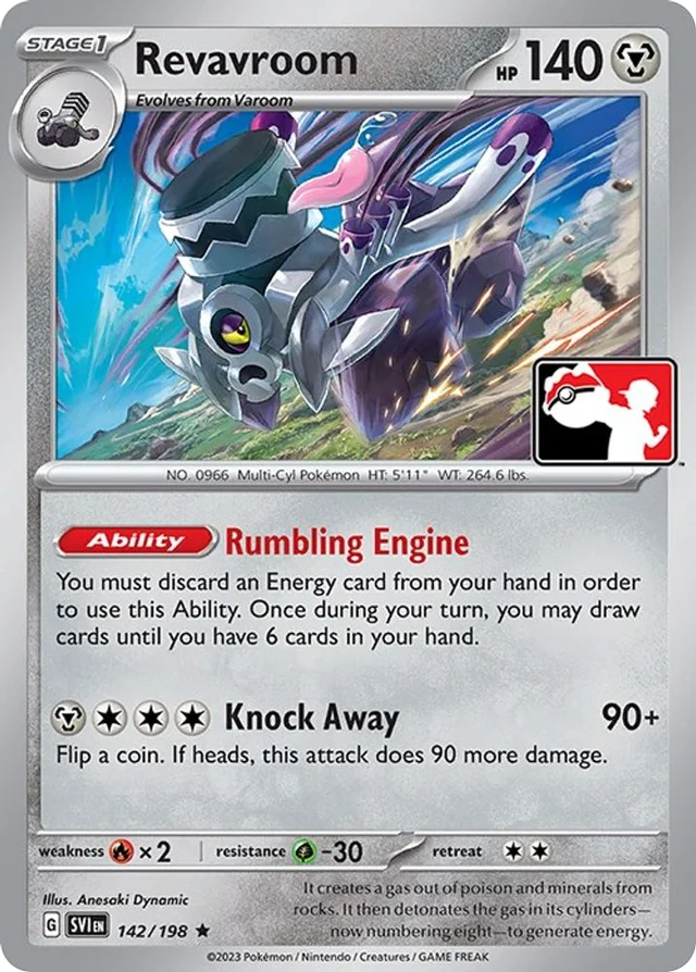 Revavroom 39/86 from Play! Pokémon Prize Pack Series Four