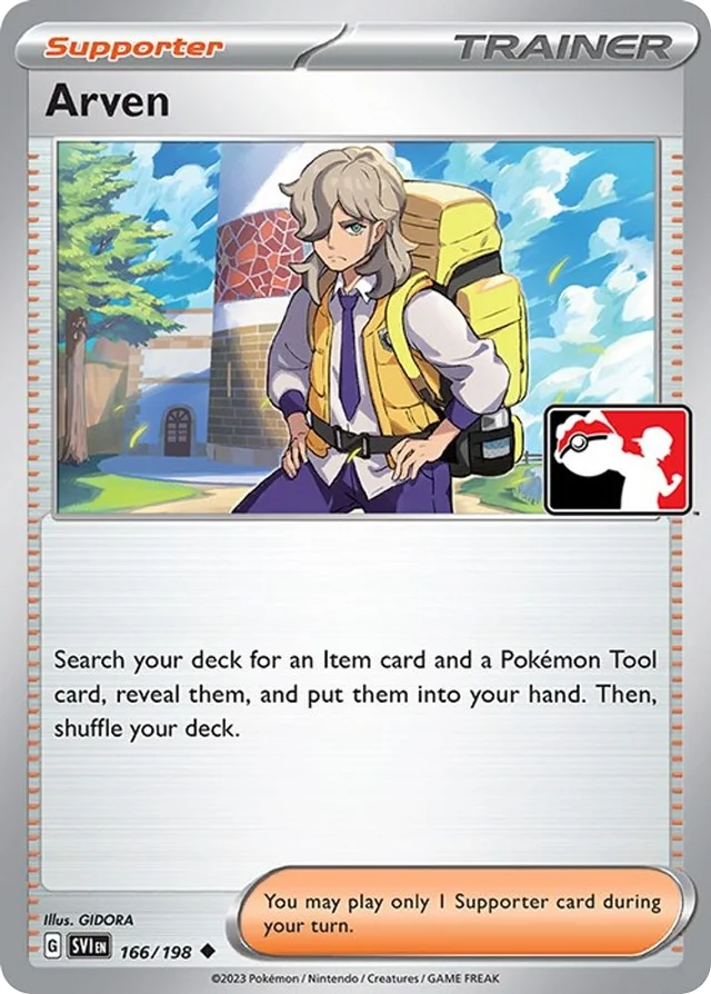 Arven 40/86 from Play! Pokémon Prize Pack Series Four