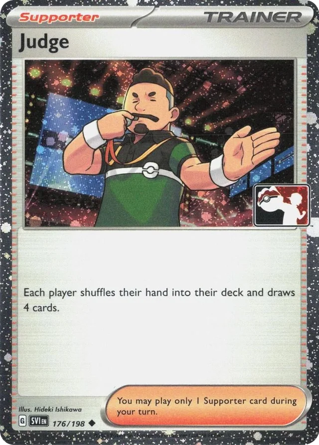 Judge 45/86 from Play! Pokémon Prize Pack Series Four