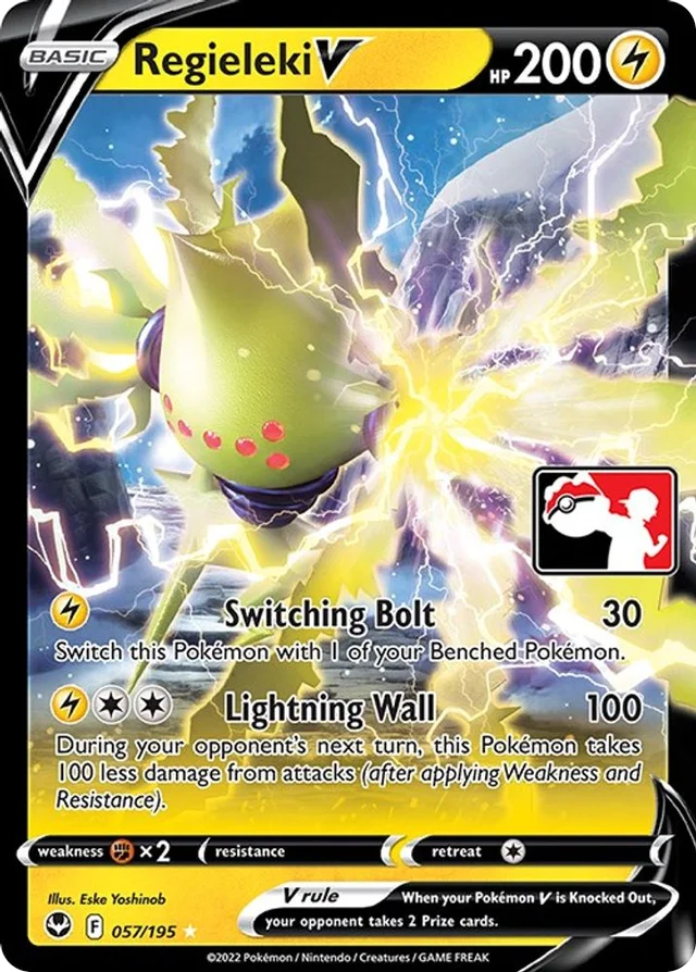 Regieleki V 68/86 from Play! Pokémon Prize Pack Series Four