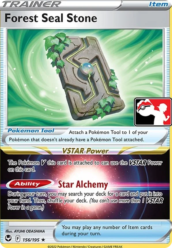 Forest Seal Stone 79/86 from Play! Pokémon Prize Pack Series Four