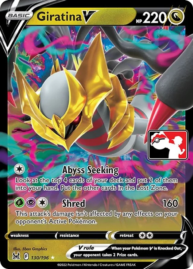 Giratina V 81/86 from Play! Pokémon Prize Pack Series Four
