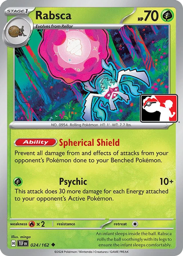 Rabsca 3/86 from Play! Pokémon Prize Pack Series Five