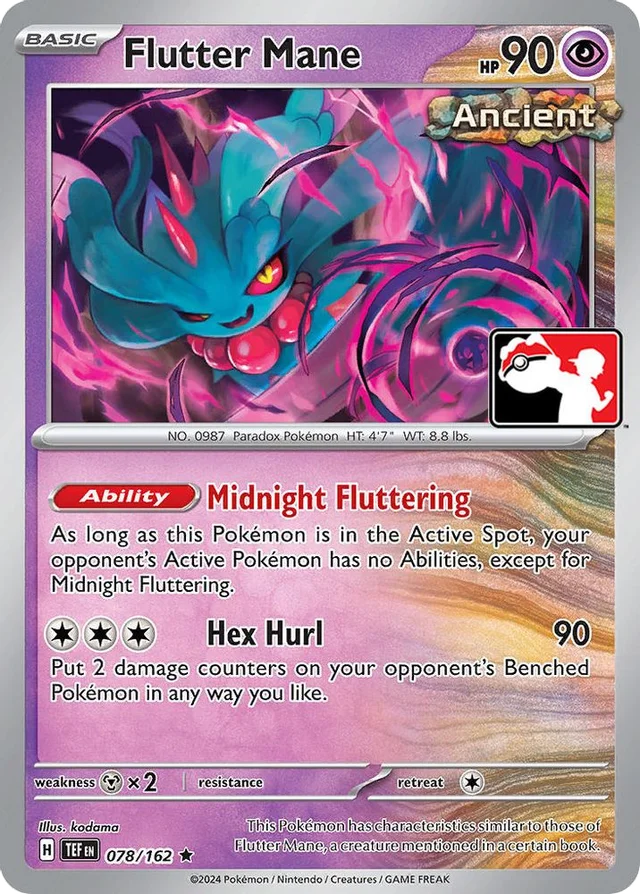 Flutter Mane 5/86 from Play! Pokémon Prize Pack Series Five