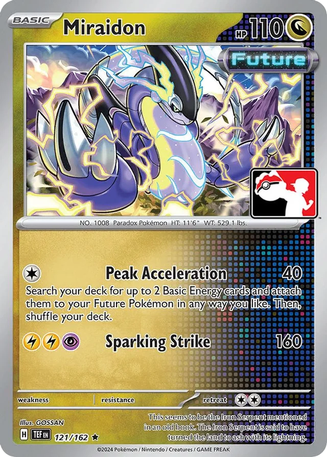 Miraidon 10/86 from Play! Pokémon Prize Pack Series Five