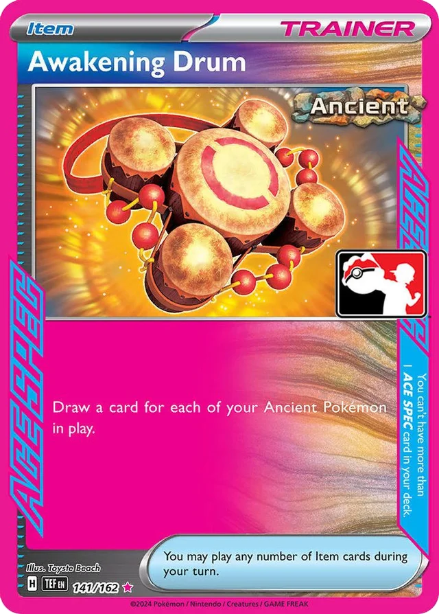 Awakening Drum 12/86 from Play! Pokémon Prize Pack Series Five
