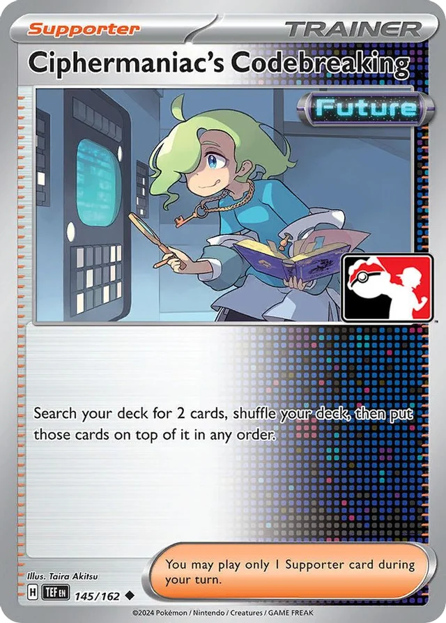 Ciphermaniac's Codebreaking 14/86 from Play! Pokémon Prize Pack Series Five