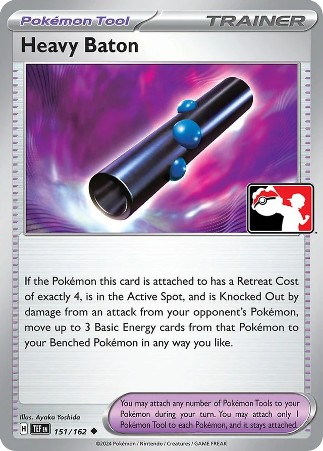 Heavy Baton 17/86 from Play! Pokémon Prize Pack Series Five