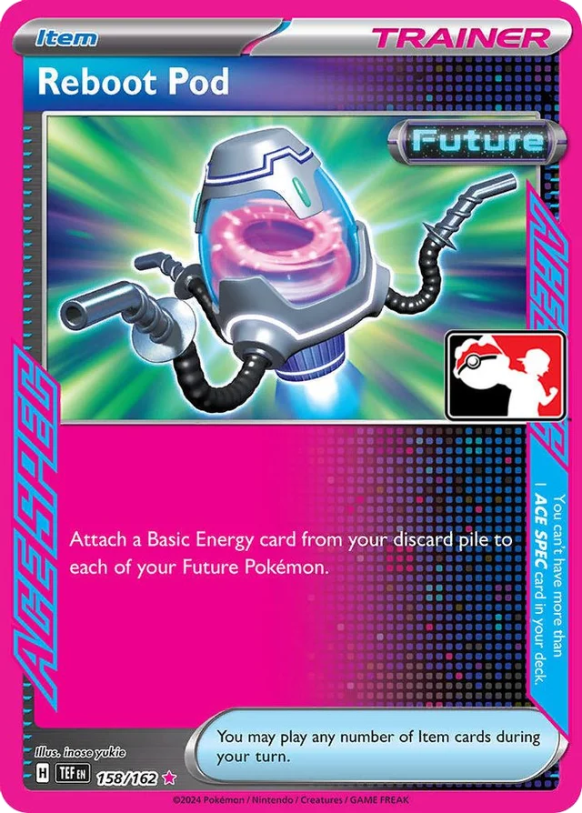 Reboot Pod 23/86 from Play! Pokémon Prize Pack Series Five