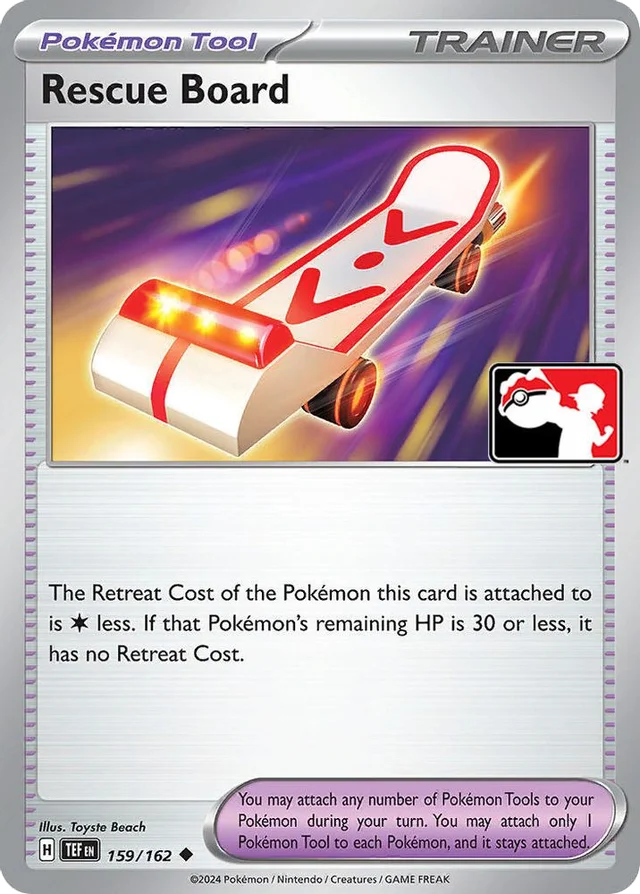 Rescue Board 24/86 from Play! Pokémon Prize Pack Series Five