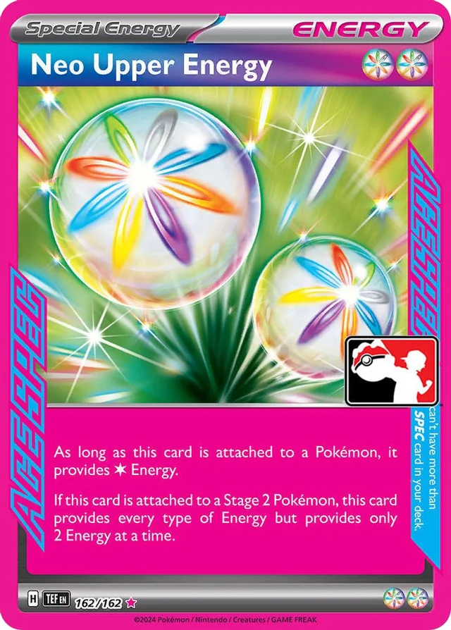 Neo Upper Energy 27/86 from Play! Pokémon Prize Pack Series Five