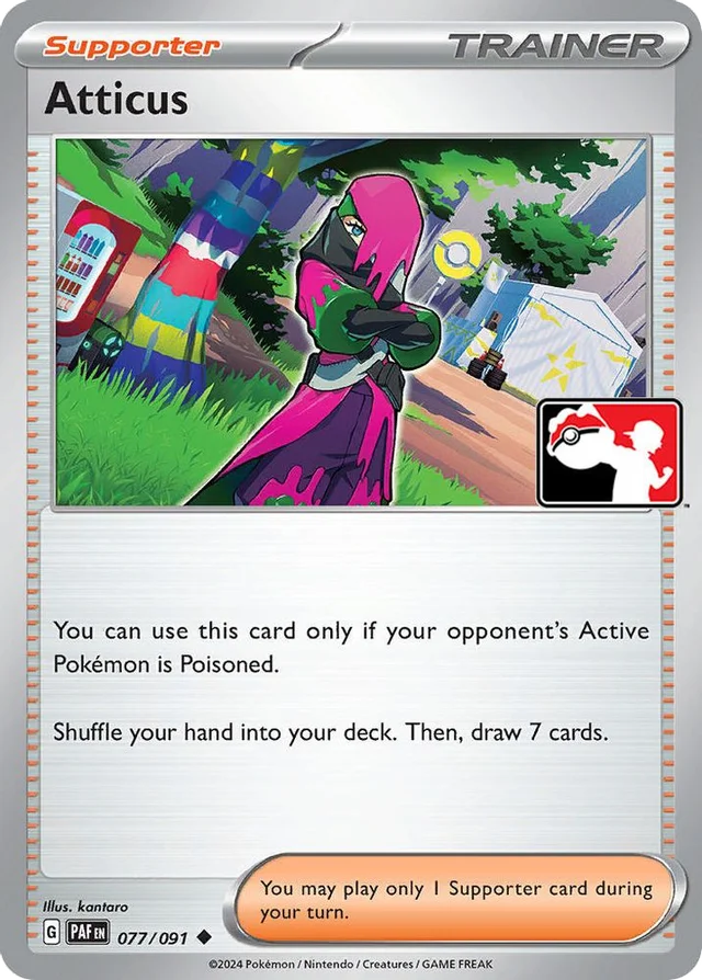 Atticus 28/86 from Play! Pokémon Prize Pack Series Five