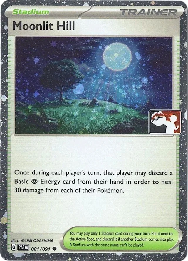 Moonlit Hill 29/86 from Play! Pokémon Prize Pack Series Five