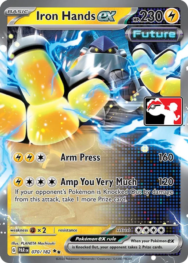 Iron Hands ex 32/86 from Play! Pokémon Prize Pack Series Five