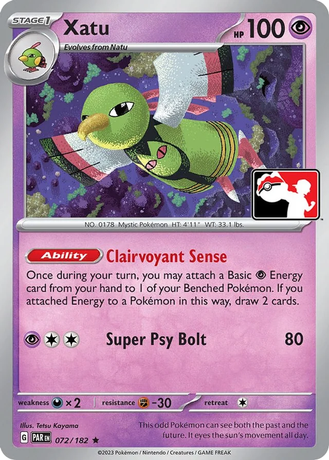 Xatu 33/86 from Play! Pokémon Prize Pack Series Five