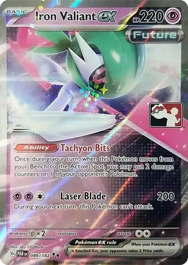 Iron Valiant ex 34/86 from Play! Pokémon Prize Pack Series Five