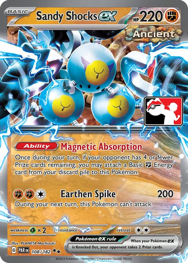 Sandy Shocks ex 37/86 from Play! Pokémon Prize Pack Series Five