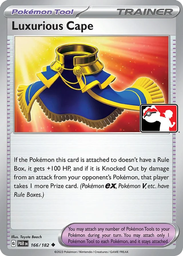 Luxurious Cape 48/86 from Play! Pokémon Prize Pack Series Five