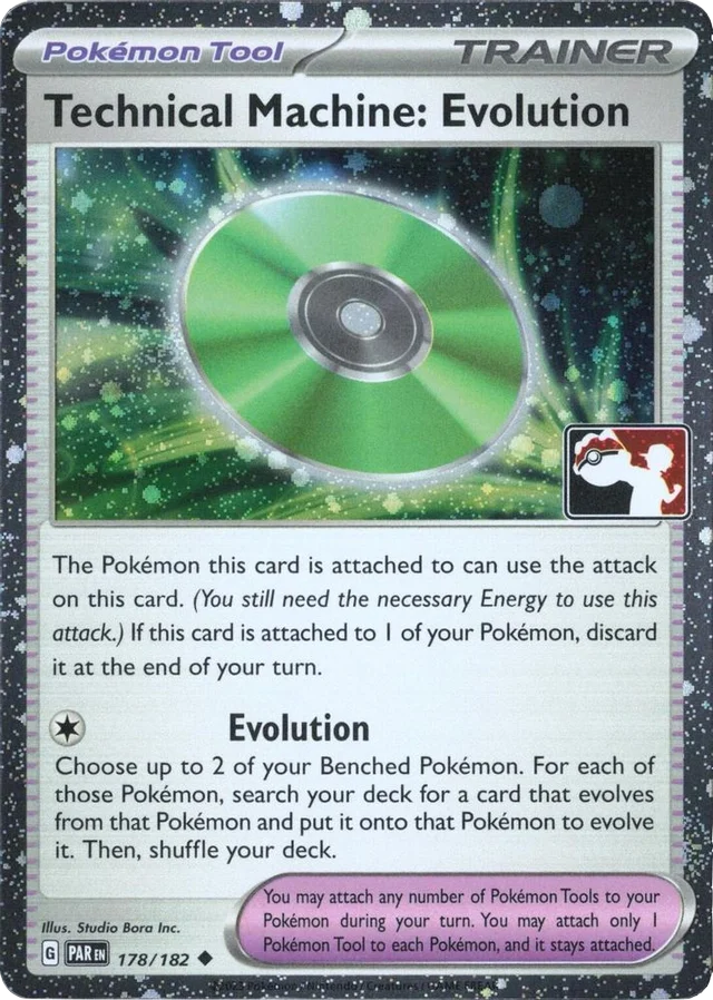 Technical Machine: Evolution 53/86 from Play! Pokémon Prize Pack Series Five
