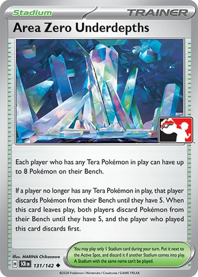 Area Zero Underdepths 10/94 from Play! Pokémon Prize Pack Series Six