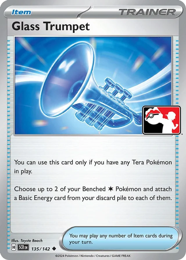 Glass Trumpet 12/94 from Play! Pokémon Prize Pack Series Six